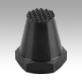 Rest pad, steel, Form C serrated face