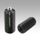 Spring plungers with hexagon socket and thrust pin, steel, light spring force, with thread lock