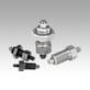 Indexing plungers, steel or stainless steel with threaded pin