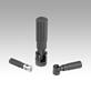 Plastic cylindrical grips, fold-away