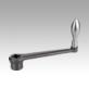 Crank handles straight similar to DIN 469