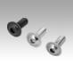 Schrauben mit abgeflachtem Halbrundkopf mit Innensechskant und Bund DIN EN ISO 7380-2, Form B
