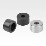 Feet steel, stainless steel or POM
