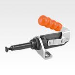 Toggle clamps push-pull with mounting bracket