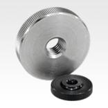 Knurled nuts flatsteel and stainless steel, DIN 467