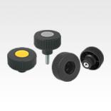 Knurled knobs