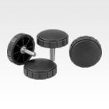 Knurled screws