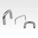 Finger grips, stainless steel 
round