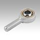 Rod ends with plain bearing, external thread, steel, DIN ISO 12240-1
maintenance-free