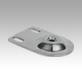Levelling feet platessteel or stainless steel, Form C