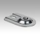 Levelling feet platessteel or stainless steel, Form D