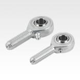 Rod ends with ball bearing external thread, DIN ISO 12240-4