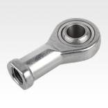 Rod ends with plain bearing internal thread, stainless steel, DIN ISO 12240-4