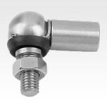 Angle joints stainless steel like  DIN 71802, Form CS with sealing cap
