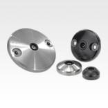 Swivel feet platesdie-cast zinc or stainless steel
