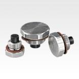 Screw plugs aluminium with magnet