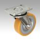 Welded steel swivel castors with Extrathane® tread, heavy-duty version