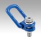 Hoist rings, steel, 360° rotation grade 10