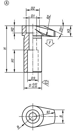 Spannhaken Form A