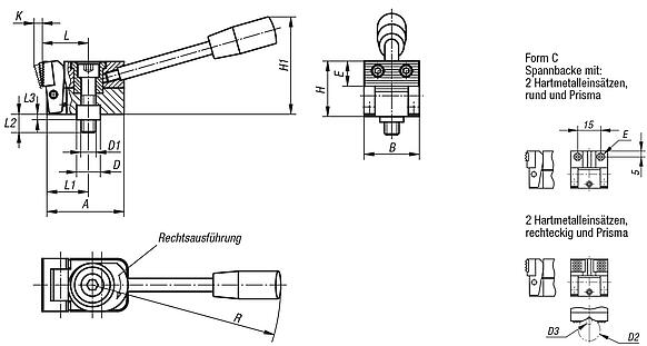 Niederzugspanner