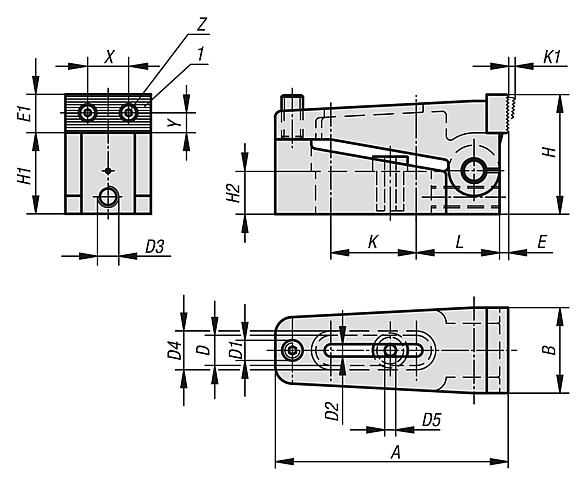 Side clamps
