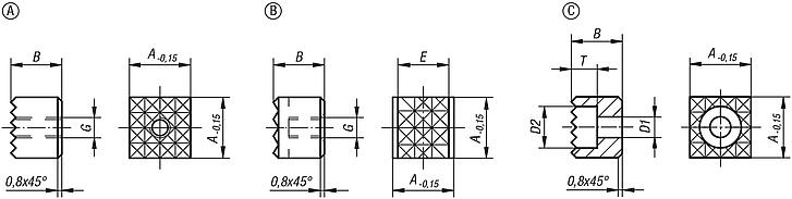 Grippers quadratisch