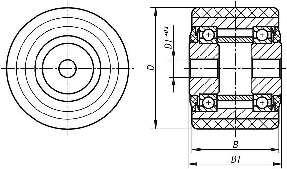 Rollers heavy-load